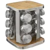 3S. x Home Support à épices x12 rotatif inox bambou Online