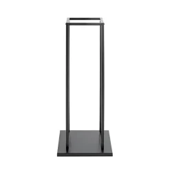 3S. x Home Support pour bois de cheminée noir en métal Clearance