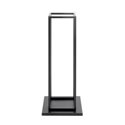 3S. x Home Support pour bois de cheminée noir en métal Clearance