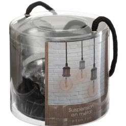 3S. x Home Suspension métal doré Sale