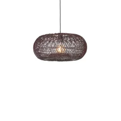 Good & Mojo Suspension Arizona Rotin abat-jour bordeaux New
