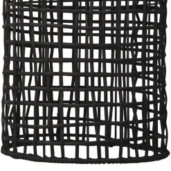 ALTEREGO Suspension 'BENDITO' en rotin noir