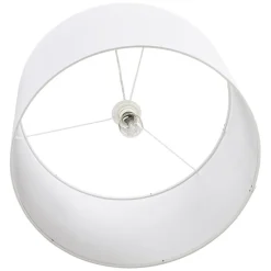 ALTEREGO Suspension 'BUNGEE' ronde avec abat-jour blanc New