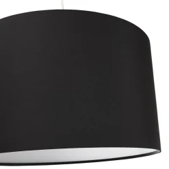 ALTEREGO Suspension 'BUNGEE' ronde avec abat-jour noir Online