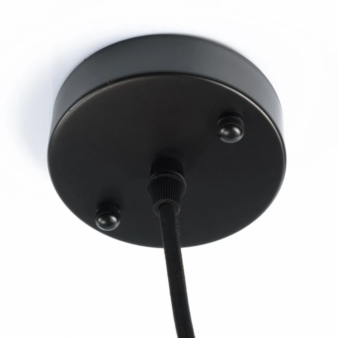 Macabane Suspension en abaca couleur naturelle et teck recyclé SIXTINE Best