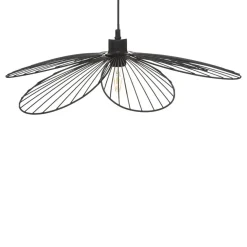 3S. x Home Suspension Fleur noir en métal D57cm Clearance