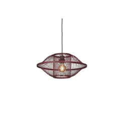 Good & Mojo Suspension Maui bambou abat-jour bordeaux Online