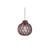 Good & Mojo Suspension Mendoza bambou abat-jour bordeaux Online