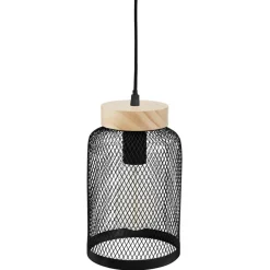 3S. x Home Suspension Métal / Bois Noir Zely Best