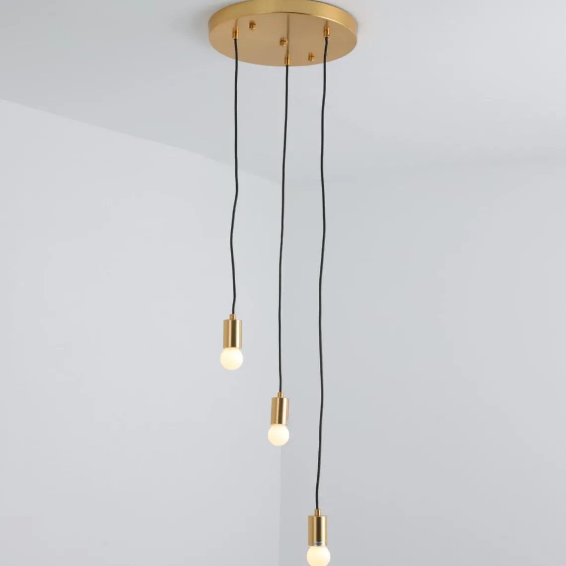 3S. x Home Suspension Triplado Métal Or