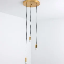 3S. x Home Suspension Triplado Métal Or