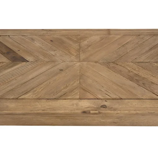 Macabane Table À Manger ANDRIAN Bois Pin Recyclé 200 X 90 Cm Discount