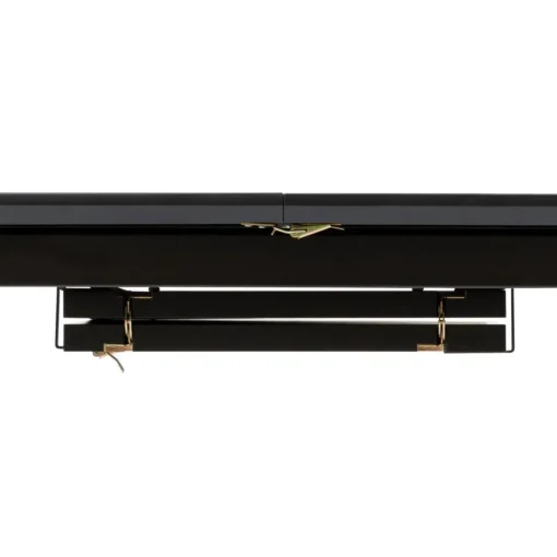 3S. x Home Table à manger extensible Aubrey noir Sale