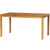 Nordlys Table à manger intérieur extérieur 6 personnes en acacia Marron Outlet