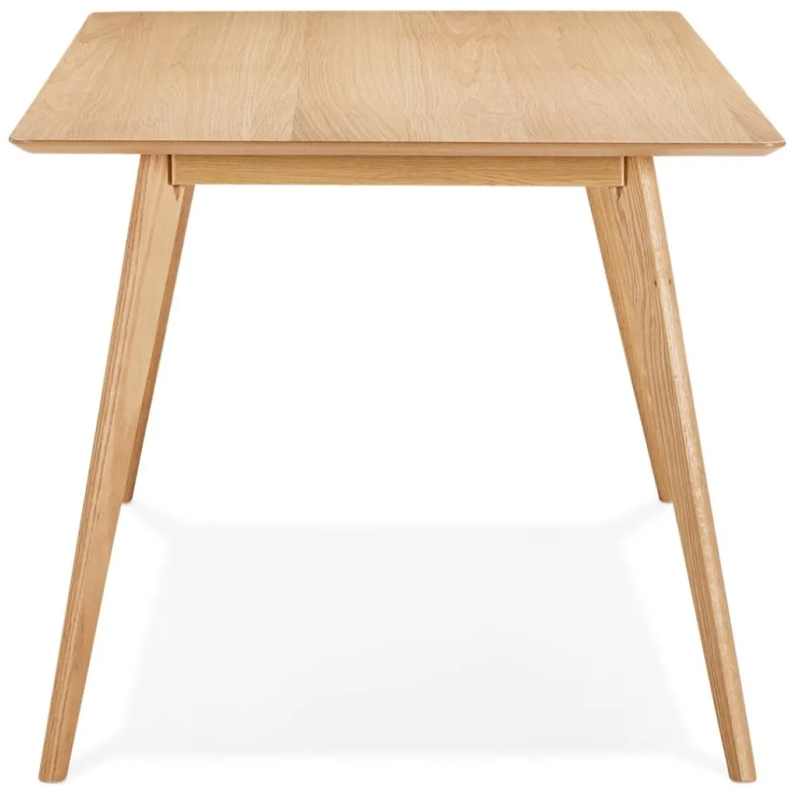 ALTEREGO Table à manger ou bureau design 'BARISTA' en bois style scandinave New