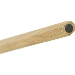 ALTEREGO Table à Manger rectangulaire blanche pieds bois CANDY Sale