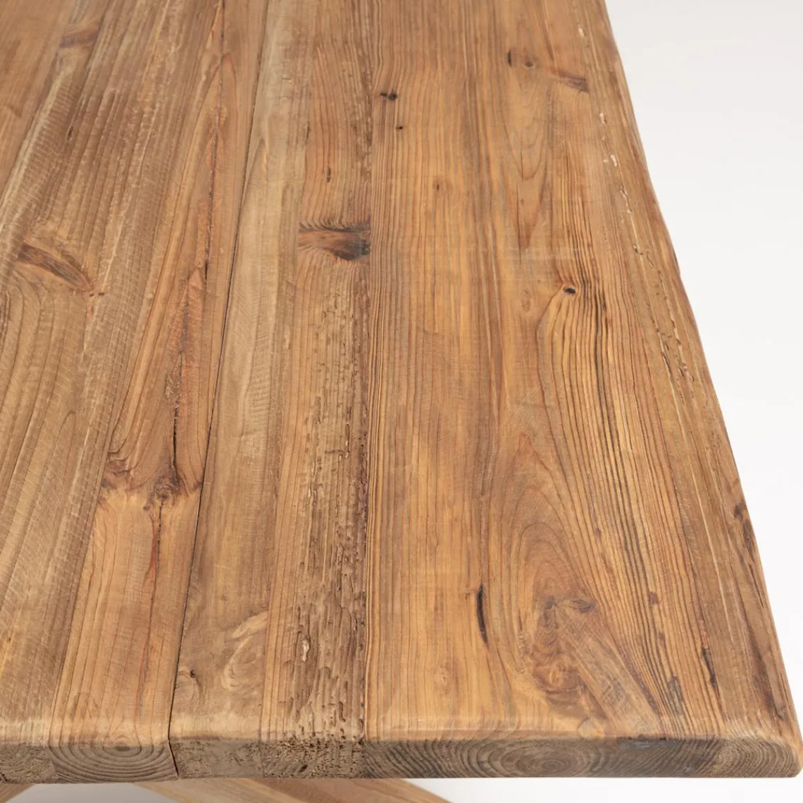 Macabane Table à manger rectangulaire bois Pin recyclé. Sale