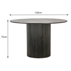 3S. x Home Table a Manger 6 personnes Ronde Bois Online