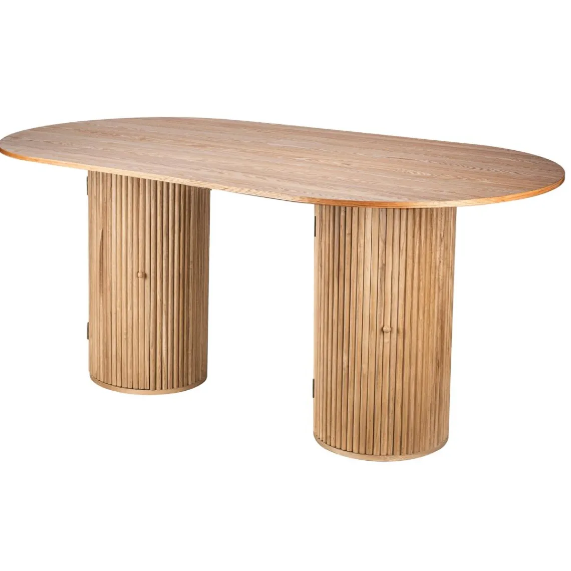3S. x Home Table a Manger 6 personnes Ovale Bois Best