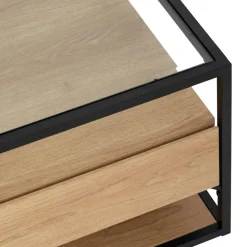 3S. x Home Table basse 2 tiroirs New