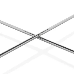 ALTEREGO Table basse 'KOLOS MEDIUM' couleur chrome Clearance