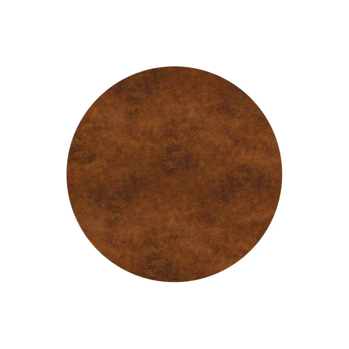 3S. x Home Table basse magnétique ronde à rebord Bipolart Métal Blanc avec 1 Top Effet simili de vachette Outlet