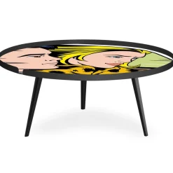 3S. x Home Table basse magnétique ronde à rebord Bipolart Métal Noir avec 1 Top Fast & Furious Online