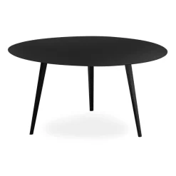 3S. x Home Table basse ronde Bipolart Métal Noir Clearance
