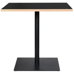 ALTEREGO Table carrée 'FUSION SQUARE' noire Best