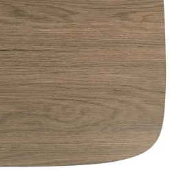 Macabane Table d'appoint 2 plateaux bi-matière pieds métal JULIA Hot