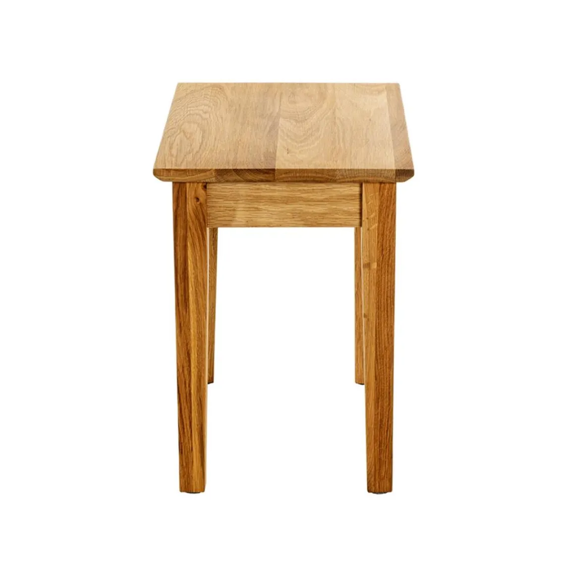 3S. x Home Table d'appoint en bois de chêne huilé H42 cm Outlet