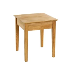 3S. x Home Table d'appoint en bois de chêne (Royal Oak) Discount