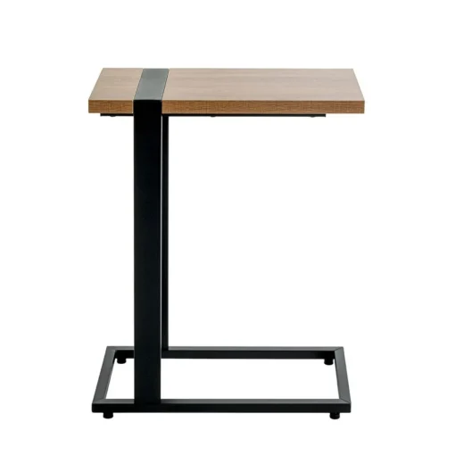 3S. x Home Table d'appoint finition chêne et structure en acier Clearance