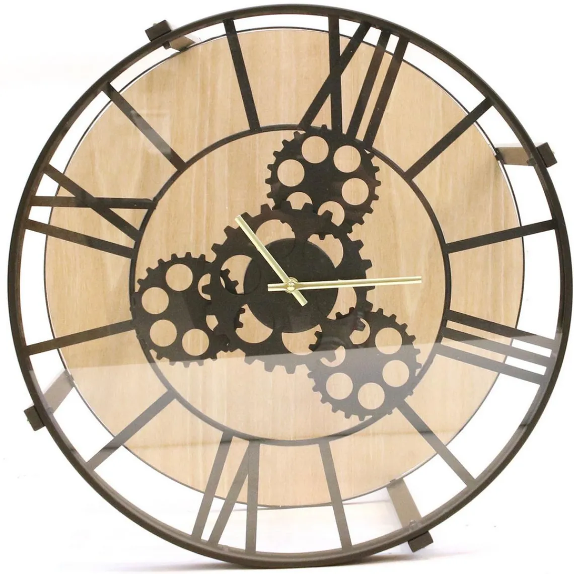 3S. x Home Table D’Appoint Horloge 50.5x50.5x49cm Outlet