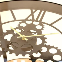 3S. x Home Table D’Appoint Horloge 50.5x50.5x49cm Outlet