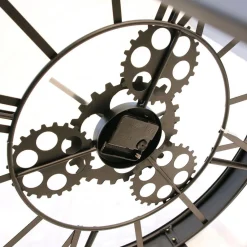 3S. x Home Table D’Appoint Horloge 50.5x50.5x49cm Outlet