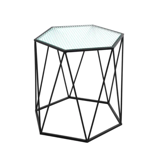 3S. x Home table d'appoint plateaux en verre trempé décoratif Sale
