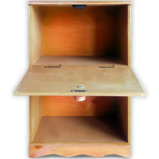 3S. x Home Table de chevet style oriental bois sculpté 1 porte Monbolyto Bois Rose Hot