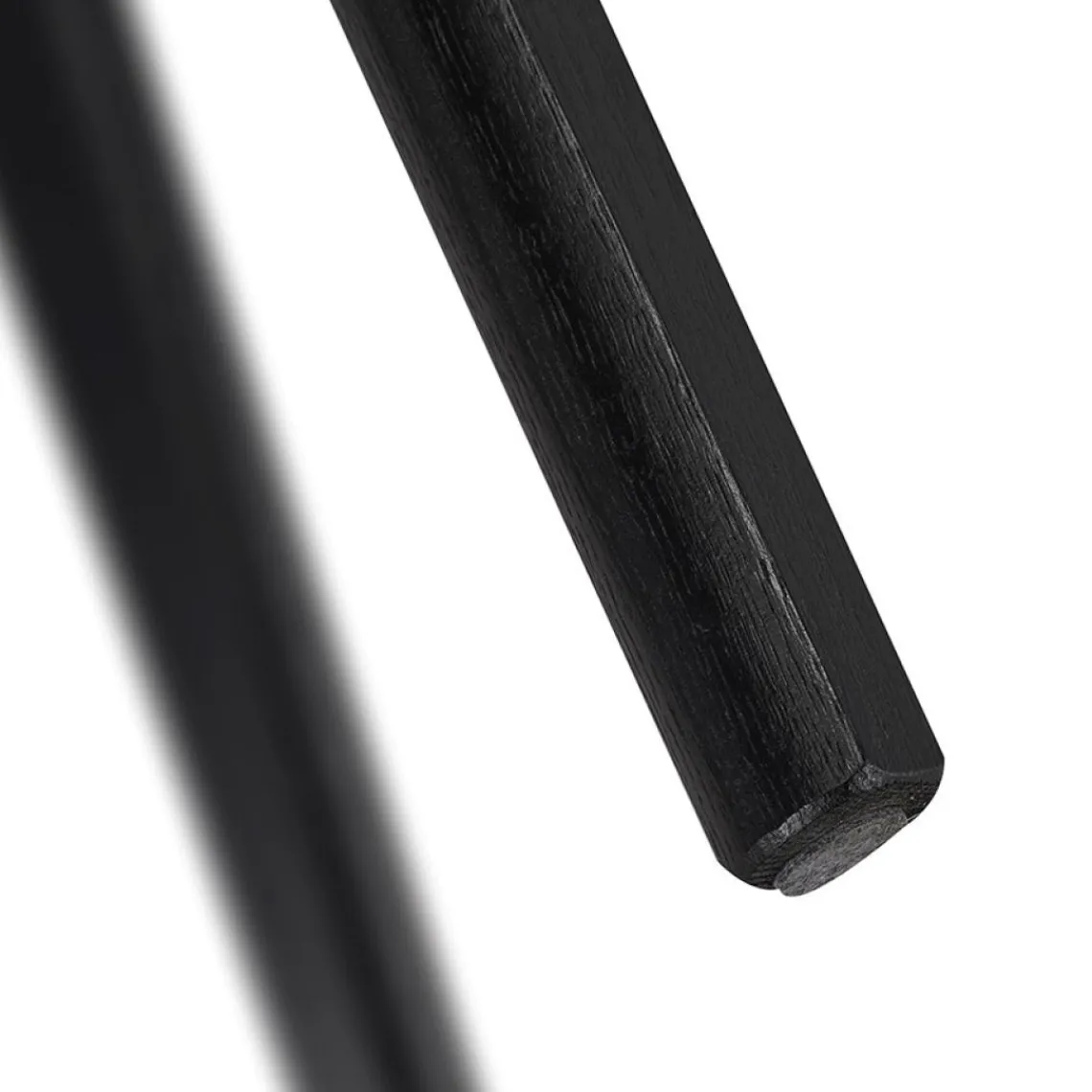 ALTEREGO Table de cuisine ronde 'AMY' noire Best