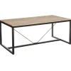 3S. x Home Table De Dîner Marron EDENA Hot