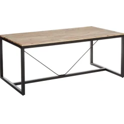 3S. x Home Table De Dîner Marron EDENA Hot