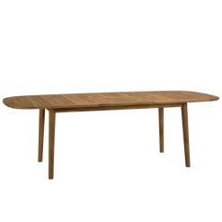 Macabane Table de jardin extensible en acacia huilé Sale
