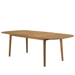 Macabane Table de jardin extensible en acacia huilé Sale