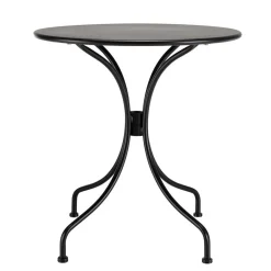 Macabane Table de jardin ronde 2 personnes 70x70cm VIANNEY Hot