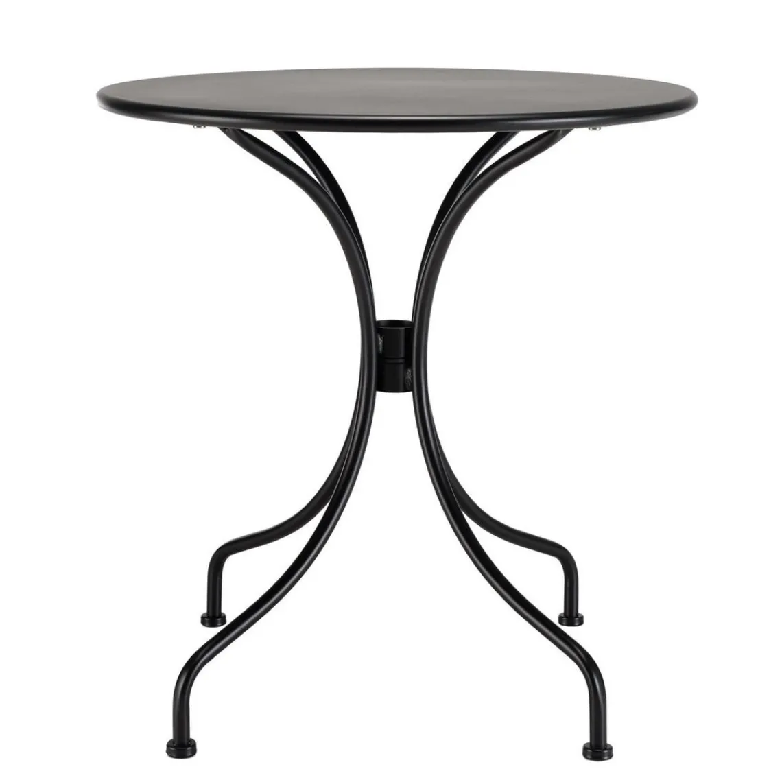 Macabane Table de jardin ronde 2 personnes 70x70cm VIANNEY Hot
