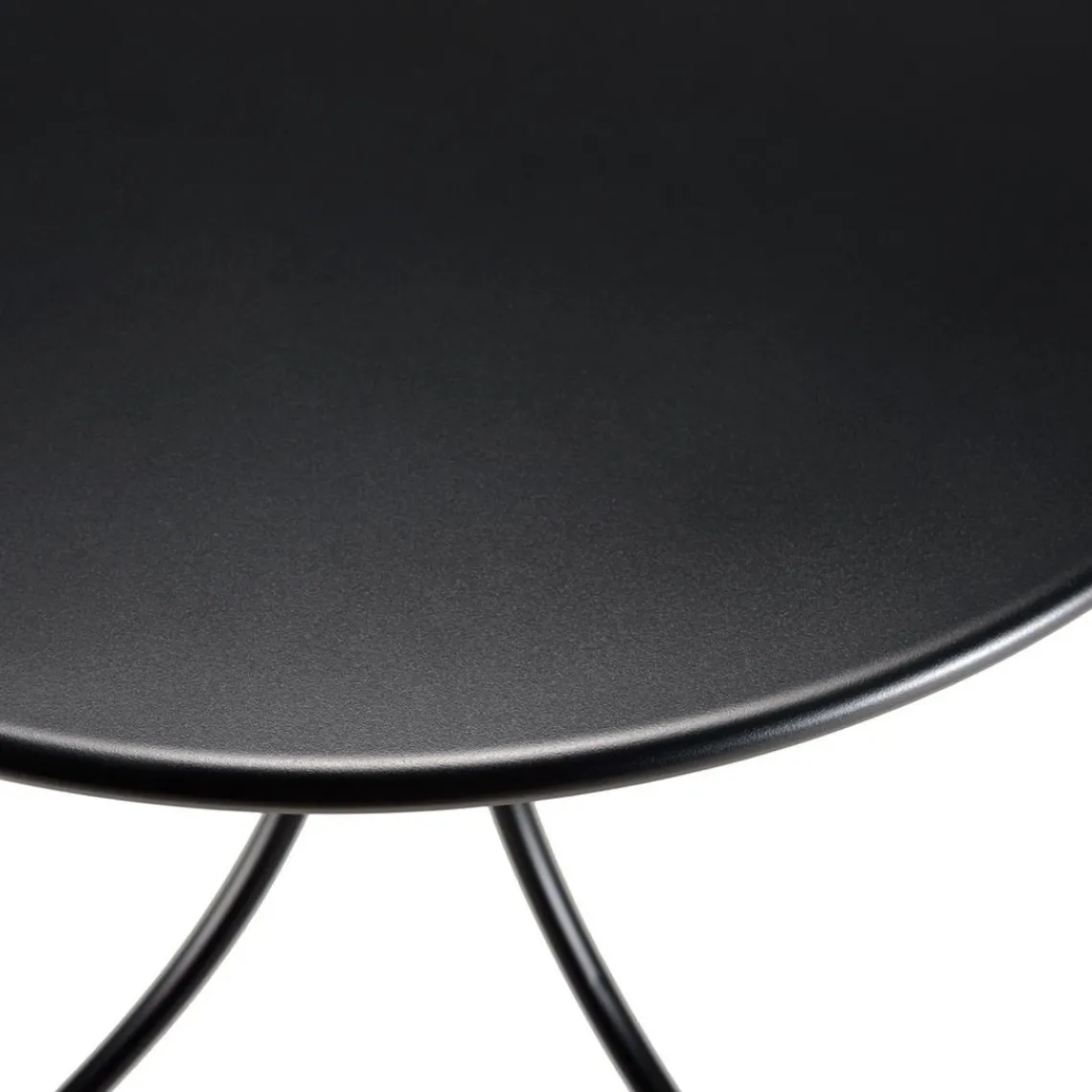 Macabane Table de jardin ronde 2 personnes 70x70cm VIANNEY Hot