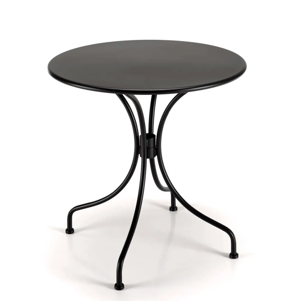 Macabane Table de jardin ronde 2 personnes 70x70cm VIANNEY Hot