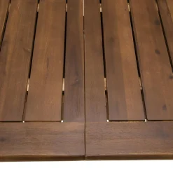 Macabane Table de jardin VICTOIRE 8/10 personnes - extensible 180/240x100 cm en bois Acacia Hot