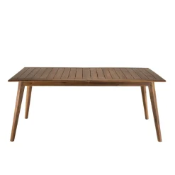 Macabane Table de jardin VICTOIRE 8/10 personnes - extensible 180/240x100 cm en bois Acacia Hot