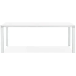 ALTEREGO Table de réunion ou à manger design 'XLINE' en bois blanc Online